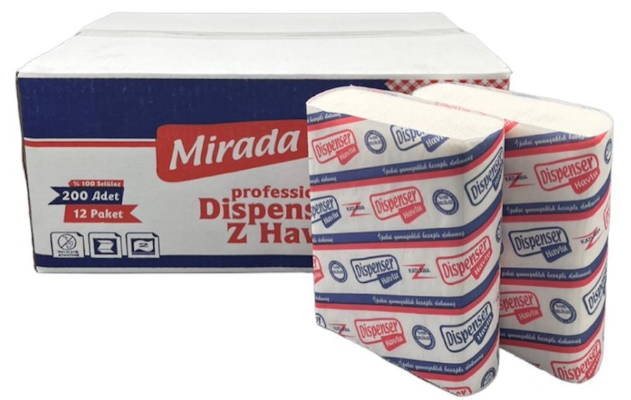 Mirada Z katlı dispenser havlu kolisi